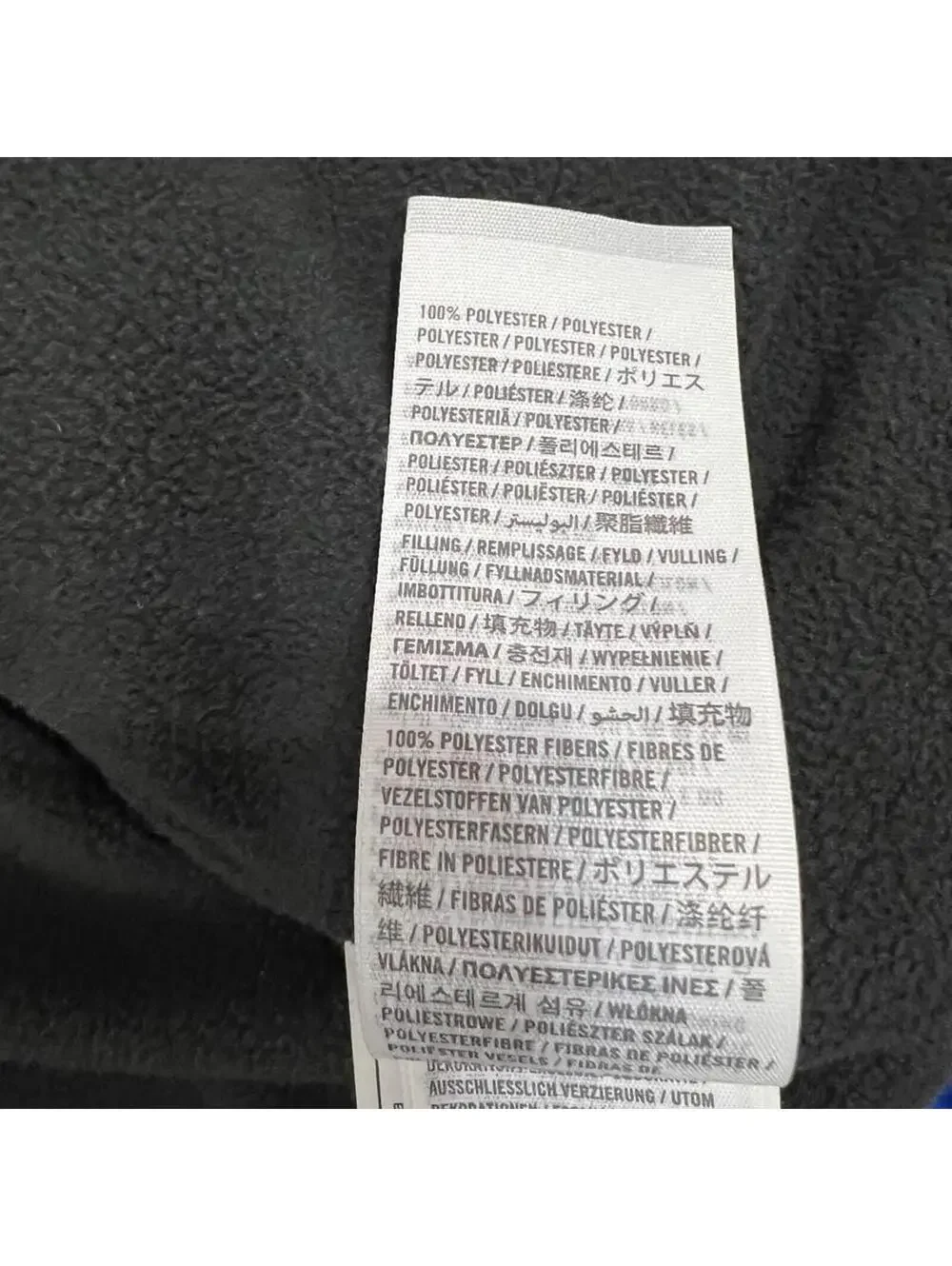 Abercrombie Men’s Vintage Blue Hooded Winter Jacket size XL